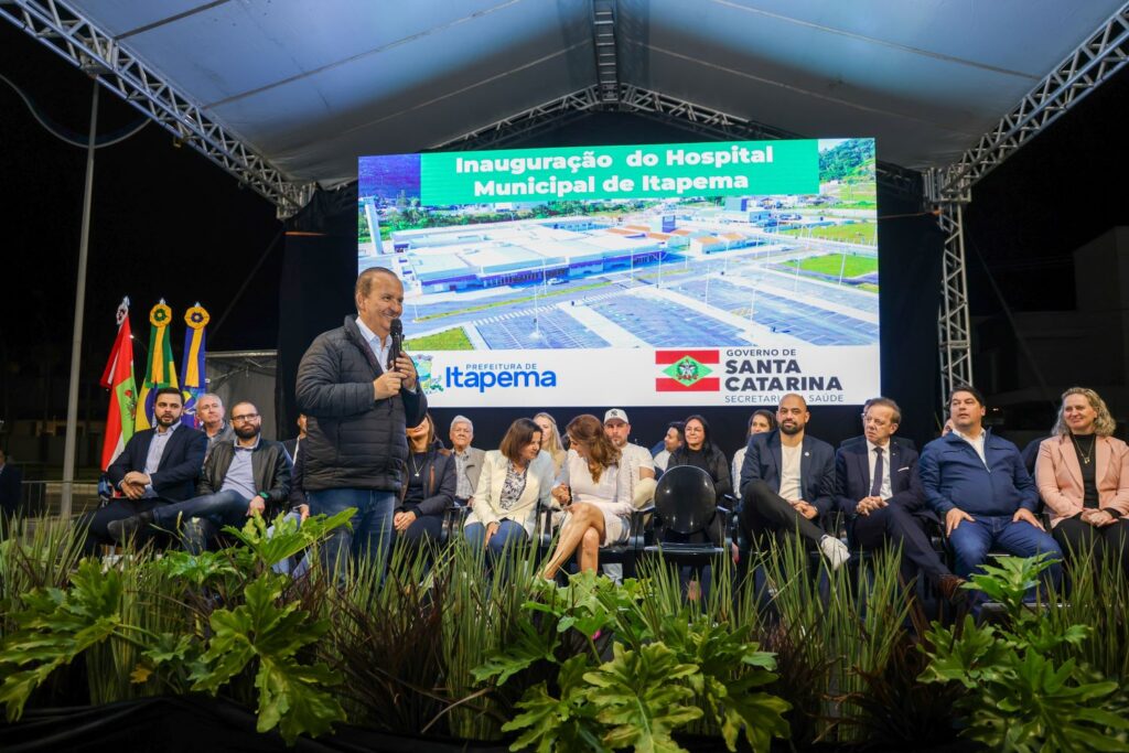 novo hospital Municipal de Itapema foi inaugurado neste fim de semana